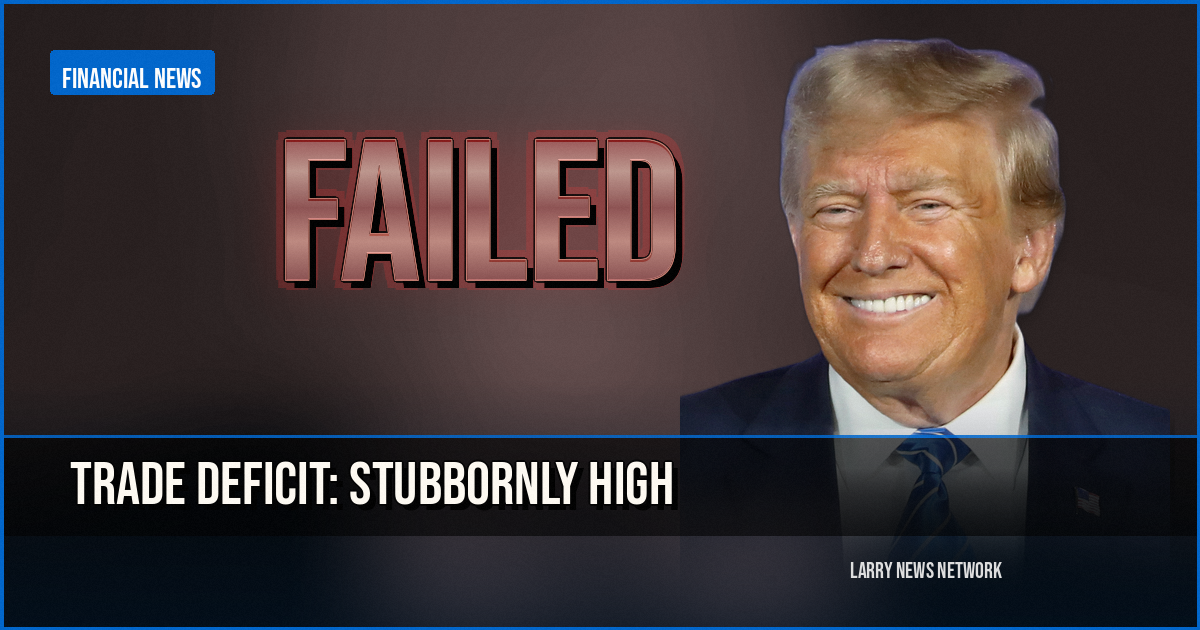 U.S. trade deficit totaled $901 billion in 2025, barely budging despite Trump's tariffs